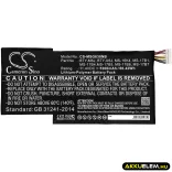 Utángyártott MSI laptop Li-Polymer akkumulátor 11.4V 5300mAh BTY-M6J, BTY-U6J - CameronSino