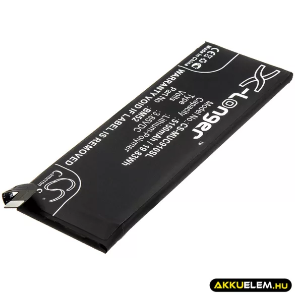 Utángyártott Xiaomi mobil Li-Polymer akkumulátor 3.85V 5150mAh BM52 - CameronSino