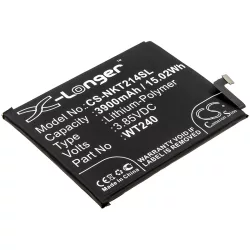   Utángyártott Nokia mobil Li-Polymer akkumulátor 3.85V 3900mAh WT240 - CameronSino