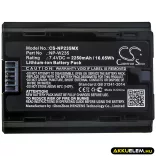 Utángyártott Fujifilm Kamera Li-ion akkumulátor 7.4V 2250mAh NP-W235 - CameronSino
