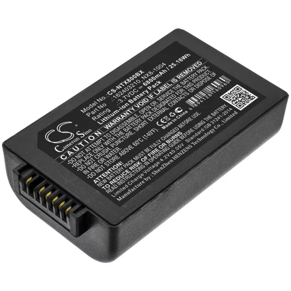 Utángyártott Point Mobile Vonalkód szkenner Li-ion akkumulátor 3.7V 6800mAh 450-BTEC - CameronSino
