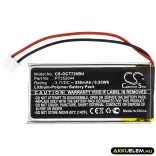 Utángyártott Oracle CMOS / BackUp Li-Polymer akkumulátor 3.7V 250mAh PT352044 - CameronSino