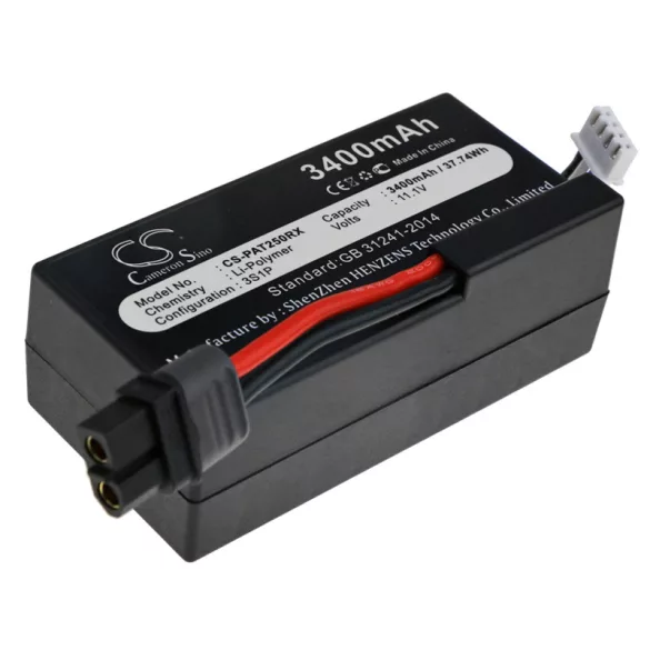 Utángyártott Parrot drón akkumulátor 11.1V PF070250 - CameronSino
