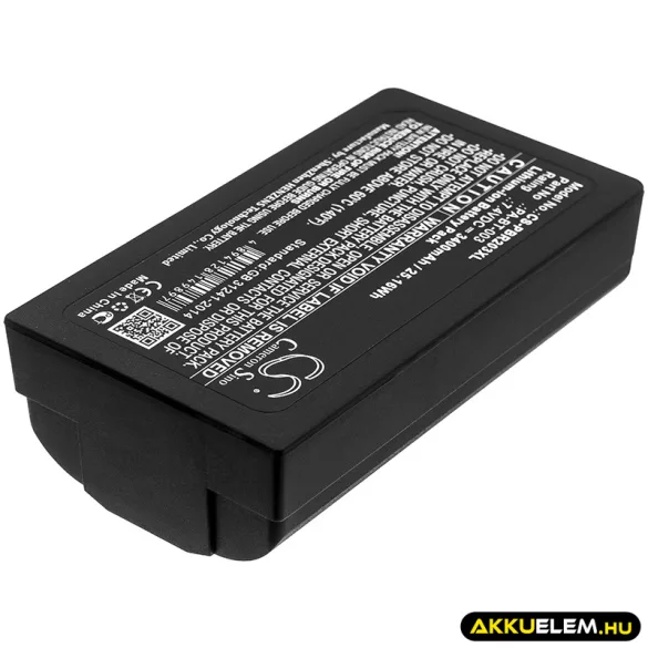Utángyártott Brother Hordozható nyomtató Li-ion akkumulátor 7.4V 3400mAh PA-BT-003 - CameronSino