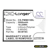 Utángyártott Point Mobile Vonalkód szkenner Li-Polymer akkumulátor 3.85V 5000mAh 80-BTEC, 80-BTSC - CameronSino