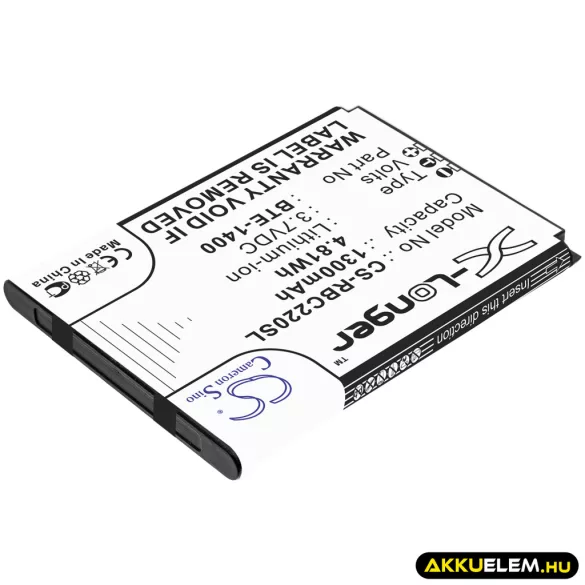 Utángyártott ANS mobil Li-ion akkumulátor 3.7V 1300mAh - CameronSino