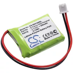   Utángyártott Dogtra Kutyanyakörv Li-Polymer akkumulátor 3.7V 200mAh - CameronSino
