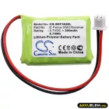 Utángyártott Dogtra Kutyanyakörv Li-Polymer akkumulátor 3.7V 200mAh - CameronSino