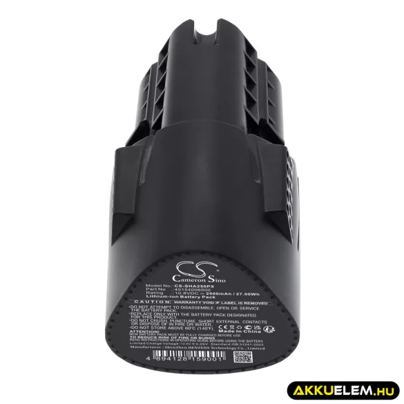 Utángyártott Stihl Kertészeti eszköz Li-ion akkumulátor 10.8V 2500mAh 45154006500 - CameronSino