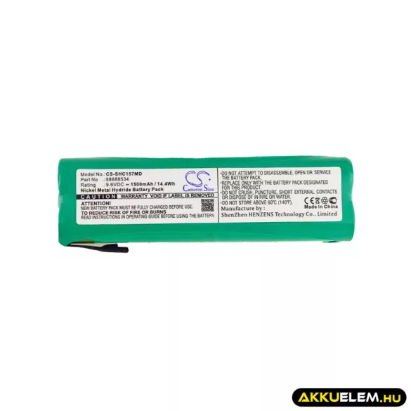Utángyártott Schiller Orvosi Ni-MH akkumulátor 9.6V 1500mAh 88888534 - CameronSino