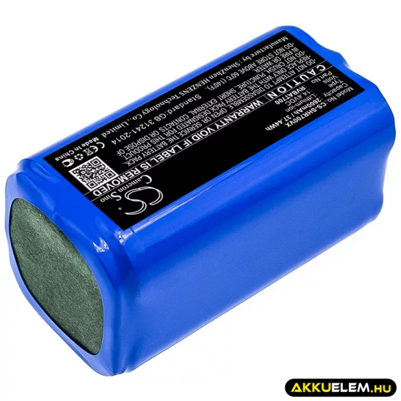 Utángyártott Shark porszívó Li-ion akkumulátor 14.4V 2600mAh RVBAT700 - CameronSino