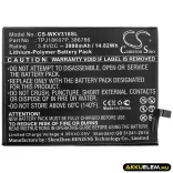 Utángyártott Wiko mobil Li-Polymer akkumulátor 3.8V 3900mAh TPJ18K07P, 386786 - CameronSino