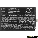 Utángyártott Nubia mobil Li-Polymer akkumulátor 3.85V 4900mAh Li3949T44P6h996644 - CameronSino