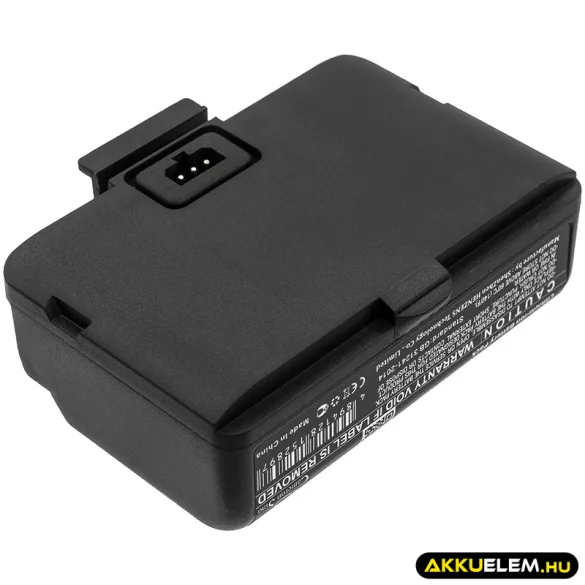 Utángyártott Zebra Hordozható nyomtató Li-ion akkumulátor 7.4V 3400mAh CT17497-1, AK18026-002 - CameronSino