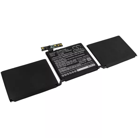 Utángyártott Apple laptop Li-Polymer akkumulátor 11.41V 5100mAh A2171, 616-00675 - CameronSino