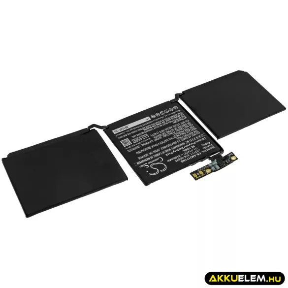 Utángyártott Apple laptop Li-Polymer akkumulátor 11.41V 5100mAh A2171, 616-00675 - CameronSino