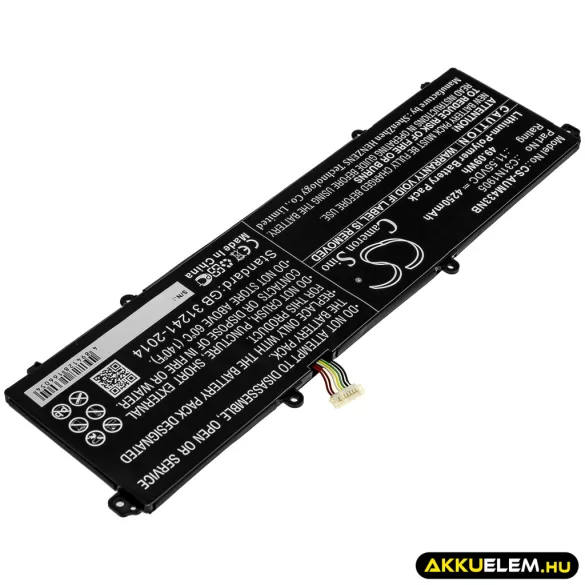 Utángyártott Asus laptop Li-Polymer akkumulátor 11.55V 4250mAh C31N1905, 0B200-03580200 - CameronSino
