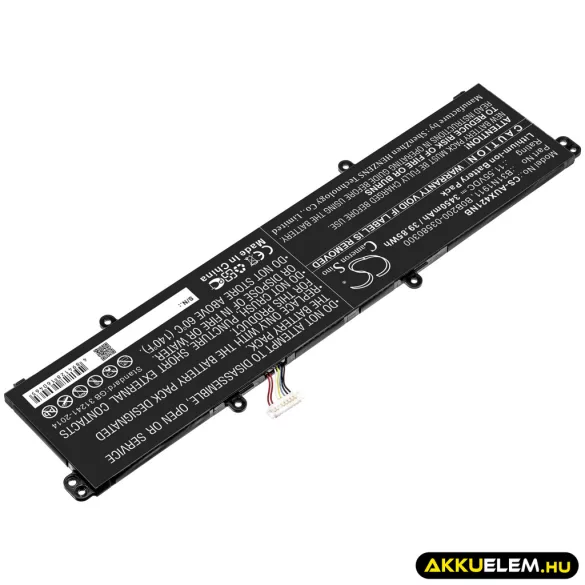 Utángyártott Asus laptop Li-ion akkumulátor 11.55V 3450mAh B31N1911, B0B200-03580300 - CameronSino