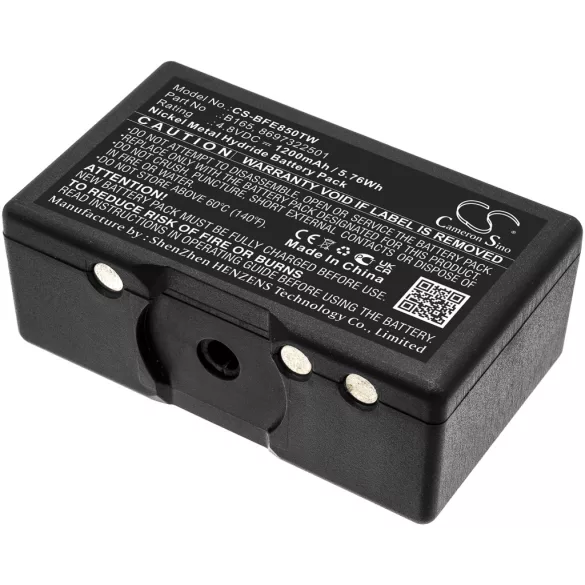 Utángyártott AEG adó-vevő rádió Ni-MH akkumulátor 4.8V 1200mAh - CameronSino