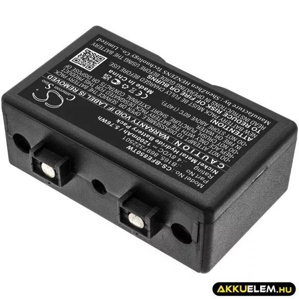 Utángyártott AEG adó-vevő rádió Ni-MH akkumulátor 4.8V 1200mAh - CameronSino