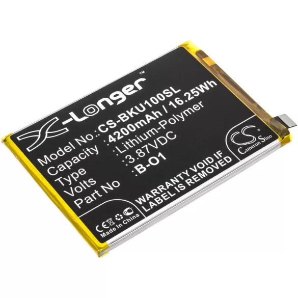 Utángyártott Vivo mobil Li-Polymer akkumulátor 3.87V 4200mAh B-O1 - CameronSino