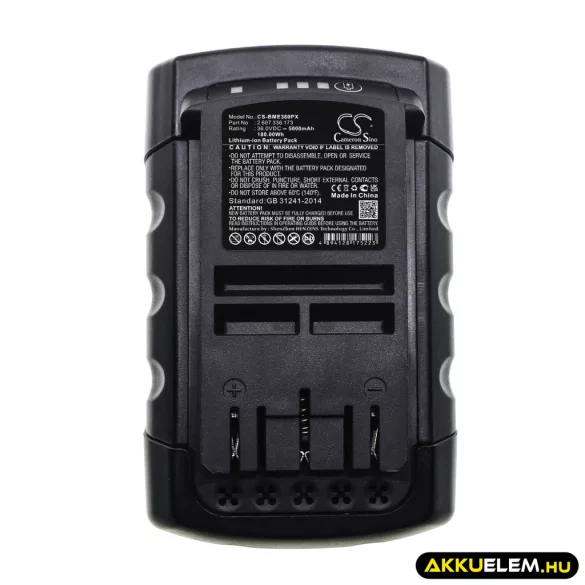Utángyártott Honda Kertészeti eszköz Li-ion akkumulátor 36V 5000mAh 1026548, DPW3690XA - CameronSino