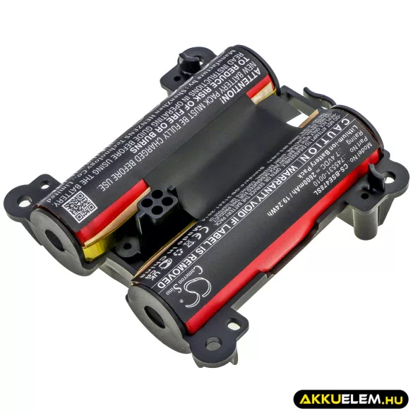 Utángyártott Bose hangszóró Li-ion akkumulátor 7.4V 2600mAh 745531-0010 - CameronSino