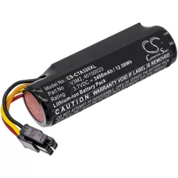   Utángyártott Valor Fizetési terminál Li-ion akkumulátor 3.7V 3400mAh V3M2 - CameronSino
