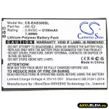 Utángyártott Emporia mobil Li-Polymer akkumulátor 3.8V 2100mAh AK-S3 - CameronSino