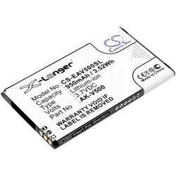   Utángyártott Emporia mobil Li-ion akkumulátor 3.7V 950mAh AK-V500 - CameronSino