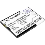 Utángyártott Emporia mobil Li-ion akkumulátor 3.7V 1200mAh AK-V99 - CameronSino