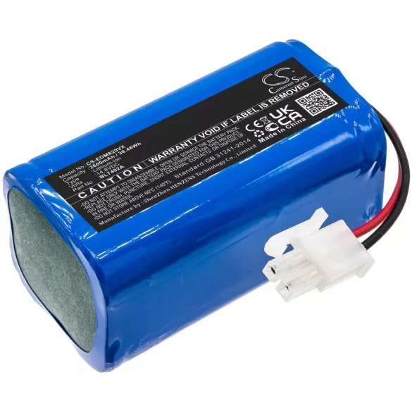 Utángyártott Tesla porszívó Li-ion akkumulátor 14.8V 2600mAh - CameronSino