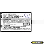 Utángyártott Flysky Távirányító akkumulátor 3.7V FS-BA800, FS-B1700 - CameronSino