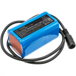   Utángyártott Square Zseblámpa Li-ion akkumulátor 7.4V 5200mAh MP NCM 2s2p - CameronSino