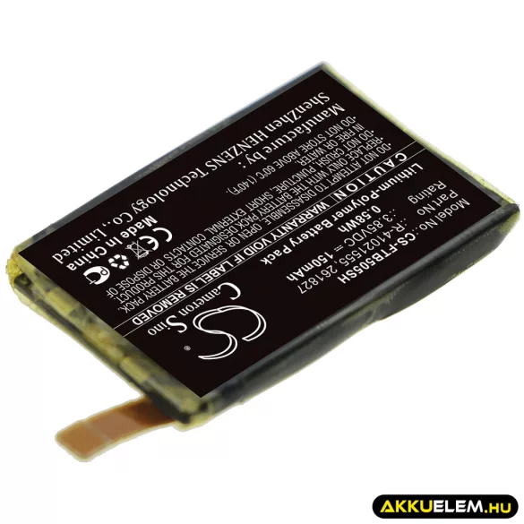 Utángyártott FitBit Okosóra Li-Polymer akkumulátor 3.85V 150mAh R-41021555, 261827 - CameronSino
