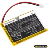 Utángyártott Fatboy asztali lámpa Li-Polymer akkumulátor 3.7V 1600mAh PN704050 - CameronSino