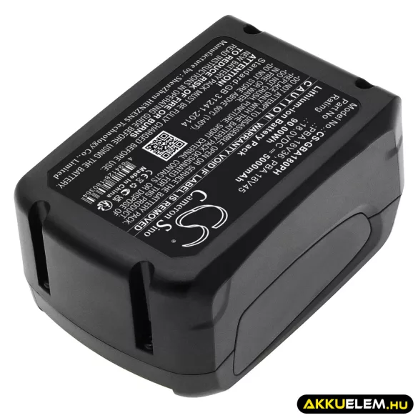 Utángyártott Gardena Kertészeti eszköz Li-ion akkumulátor 18V 5000mAh PBA 18V36, PBA 18V45 - CameronSino