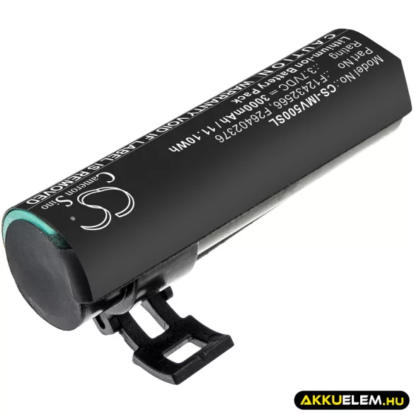 Utángyártott Ingenico Fizetési terminál Li-ion akkumulátor 3.7V 3000mAh F26402376, PBI61726 - CameronSino