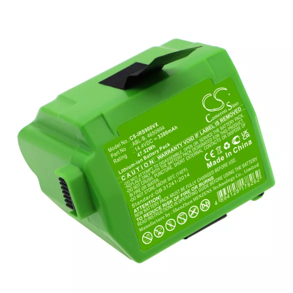 Utángyártott iRobot porszívó Li-ion akkumulátor 14.4V 3300mAh ABL-B, 4650994 - CameronSino