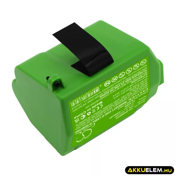 Utángyártott iRobot porszívó Li-ion akkumulátor 14.4V 3300mAh ABL-B, 4650994 - CameronSino