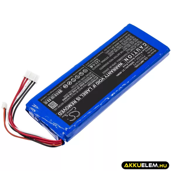 Utángyártott JBL hangszóró Li-Polymer akkumulátor 3.7V 5800mAh P5542100-P2 - CameronSino