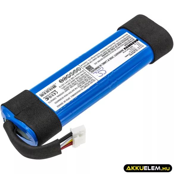 Utángyártott JBL hangszóró Li-ion akkumulátor 7.4V 5200mAh GSP-2S2P-XT3A - CameronSino