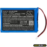 Utángyártott Luvion Babafigyelő Li-Polymer akkumulátor 3.7V 1000mAh PL503450 - CameronSino