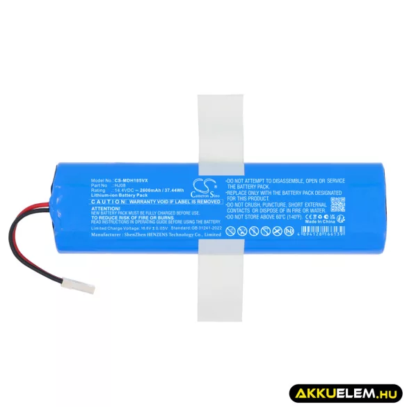 Utángyártott Medion porszívó Li-ion akkumulátor 14.4V 2600mAh HA15, HJ08 - CameronSino