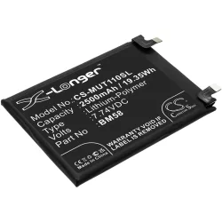   Utángyártott Xiaomi mobil Li-Polymer akkumulátor 7.74V 2500mAh BM58 - CameronSino