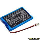 Utángyártott Nolan Vezeték nélküli fejhallgató Li-ion akkumulátor 3.7V 800mAh PL053448P, SPCOM00000080 - CameronSino