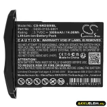 Utángyártott NCR Orderman Vonalkód szkenner Li-ion akkumulátor 3.7V 3800mAh 5555-0105-8801 - CameronSino
