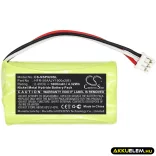 Utángyártott Nvidia Játékkonzol Ni-MH akkumulátor 2.4V 1800mAh HFR-50AAJY1900x2(B), HRLR15/51 - CameronSino