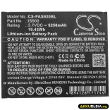 Utángyártott Pax Fizetési terminál Li-ion akkumulátor 3.7V 5250mAh IS900 - CameronSino