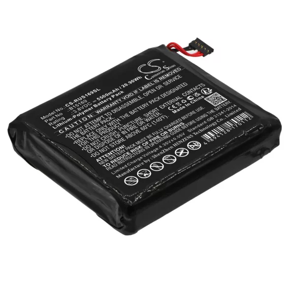 Utángyártott Ring biztonsági kamera Li-Polymer akkumulátor 3.8V 5500mAh B15169 - CameronSino